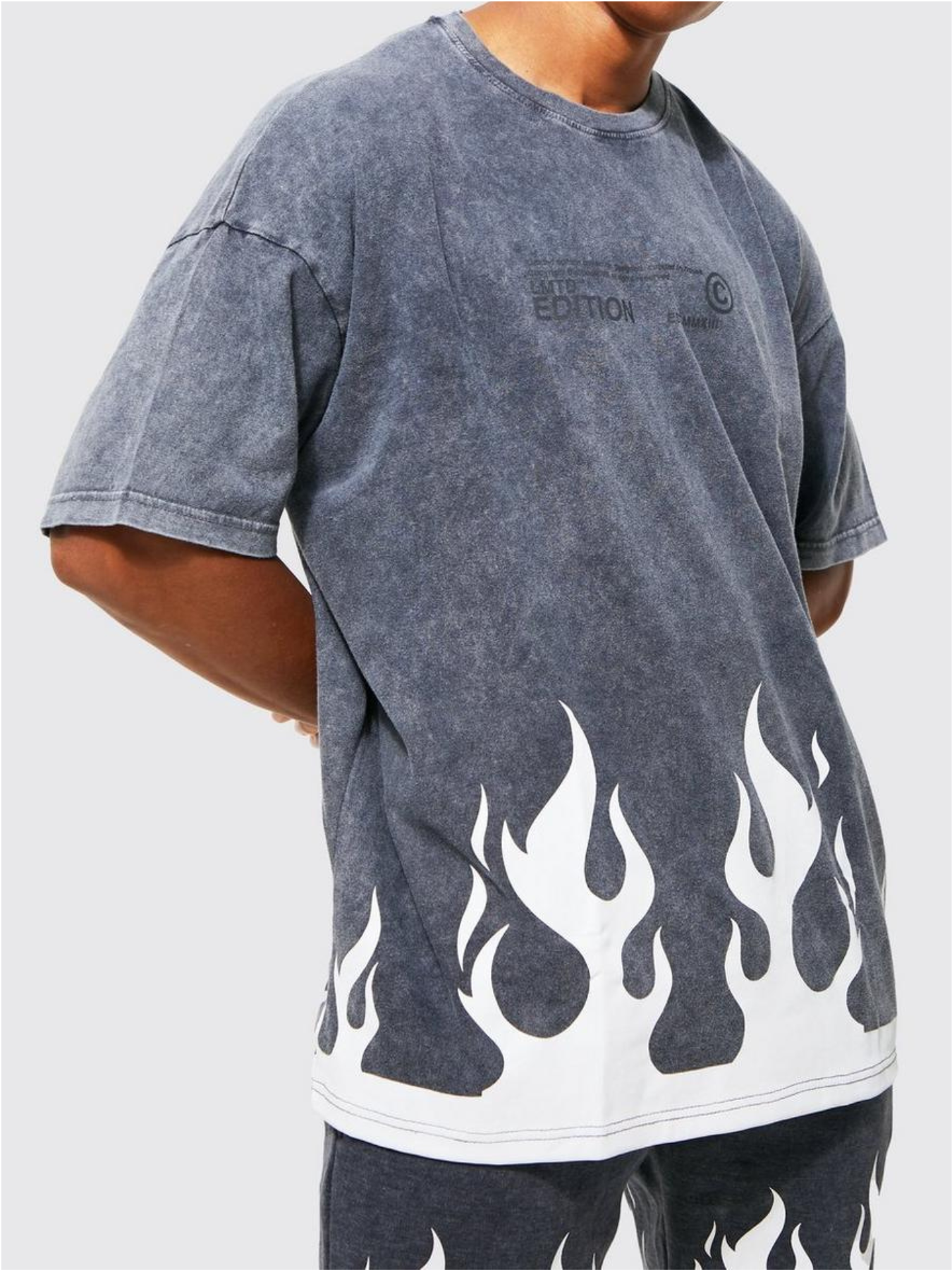 White Flame Acid Wash