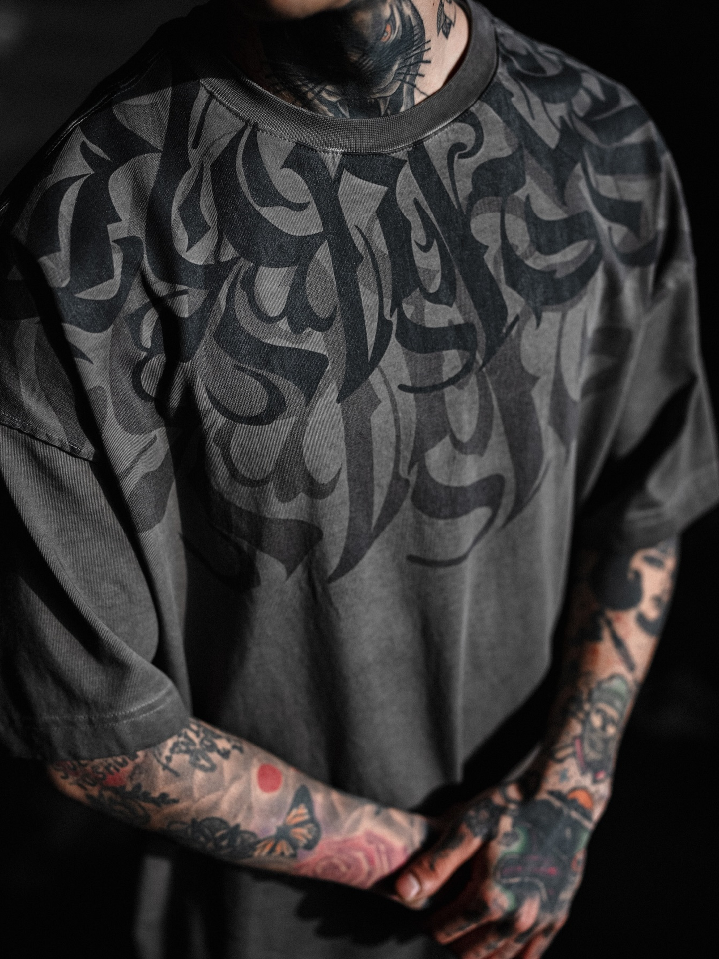 The Dark Runes Acid Wash T-shirt