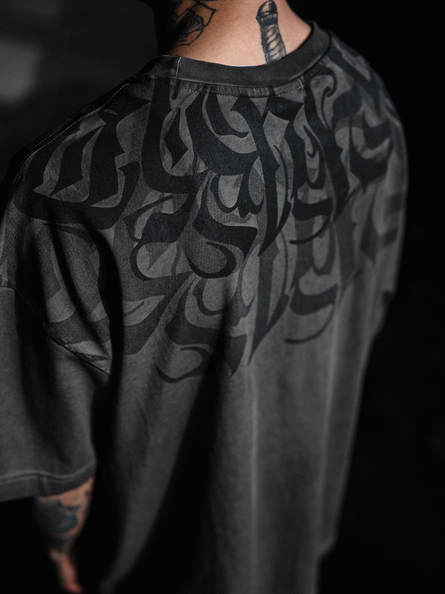 The Dark Runes Acid Wash T-shirt