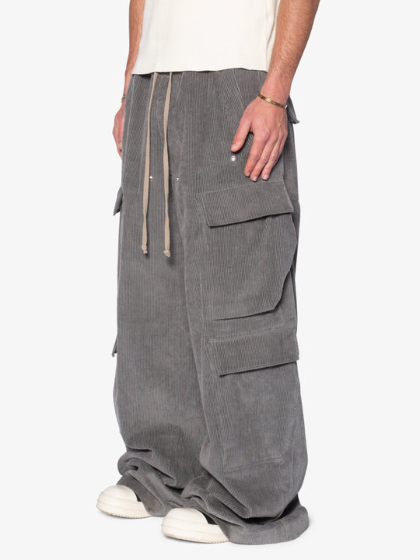 Corduroy Rave Double Cargo Pants