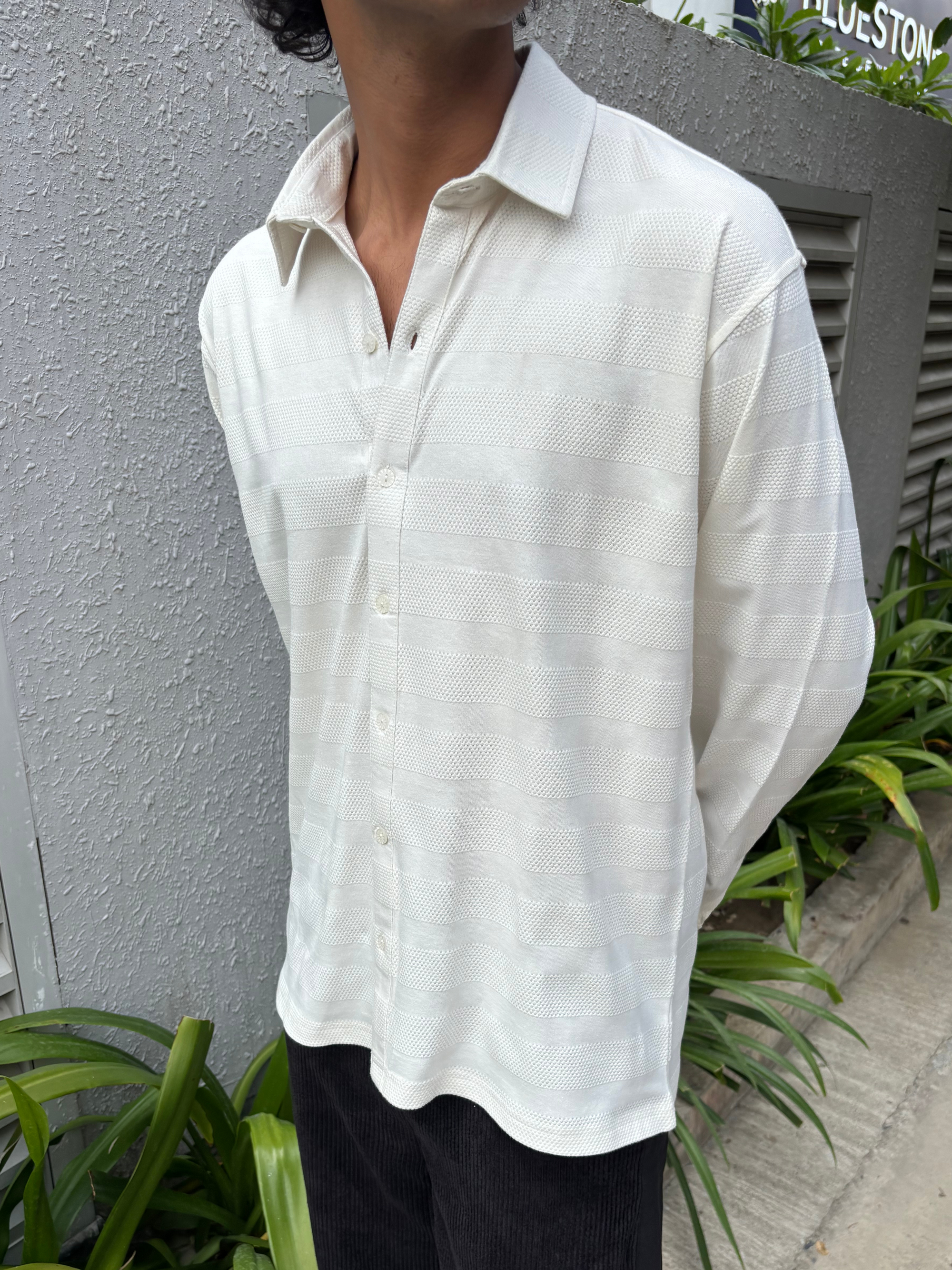 The Interlude Shirt White