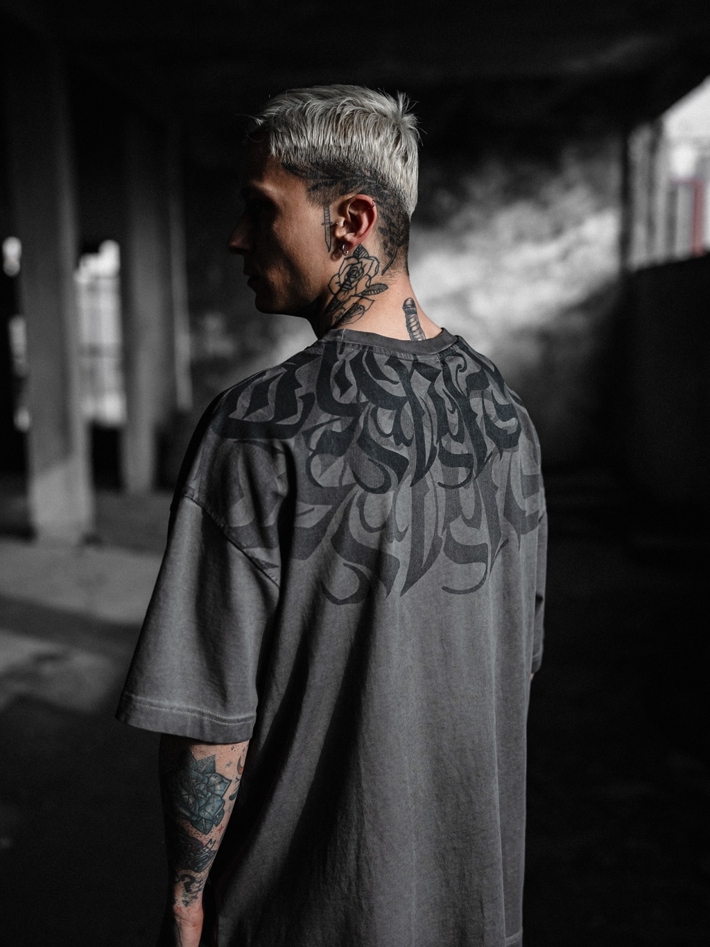 The Dark Runes Acid Wash T-shirt