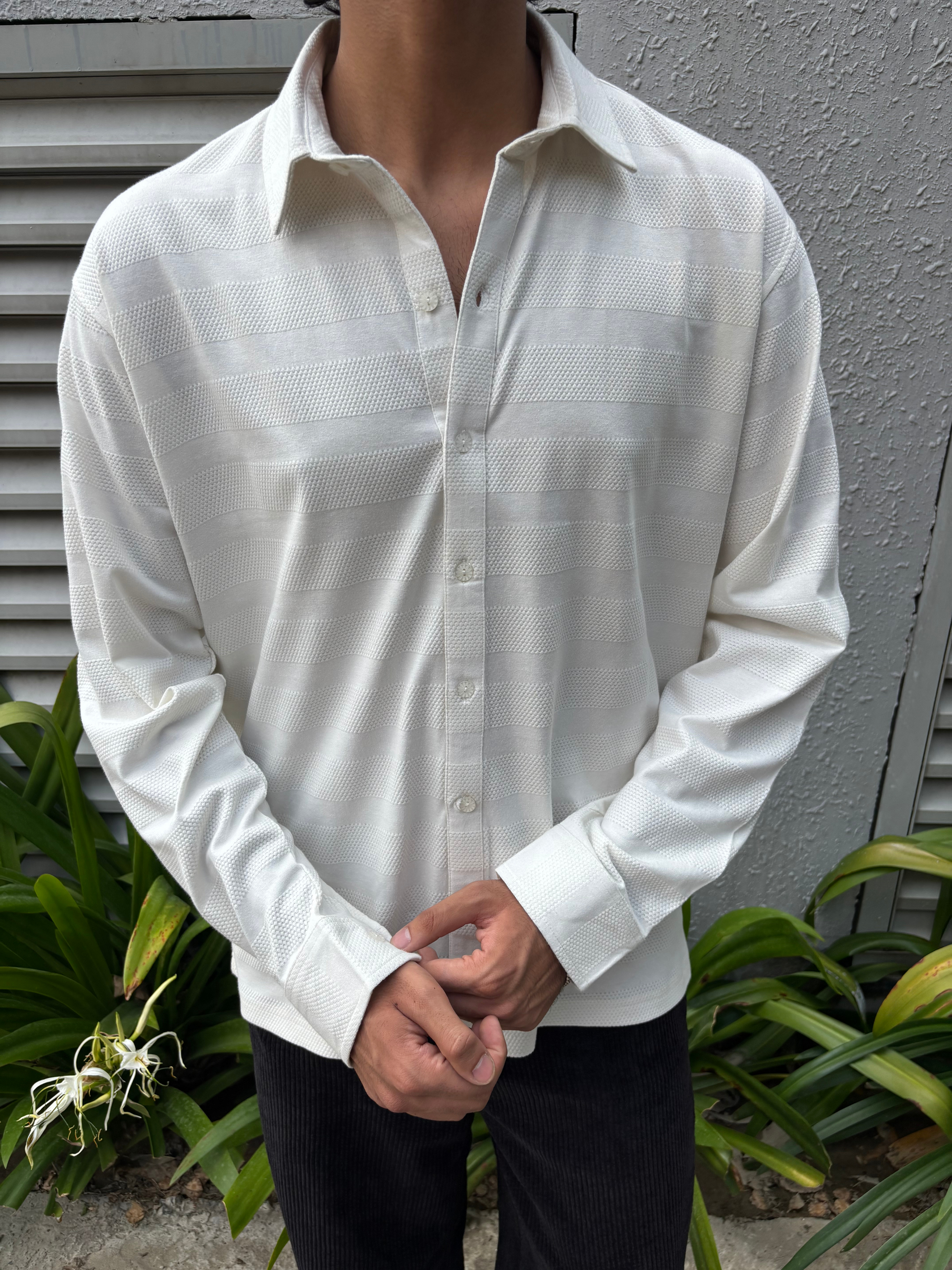 The Interlude Shirt White