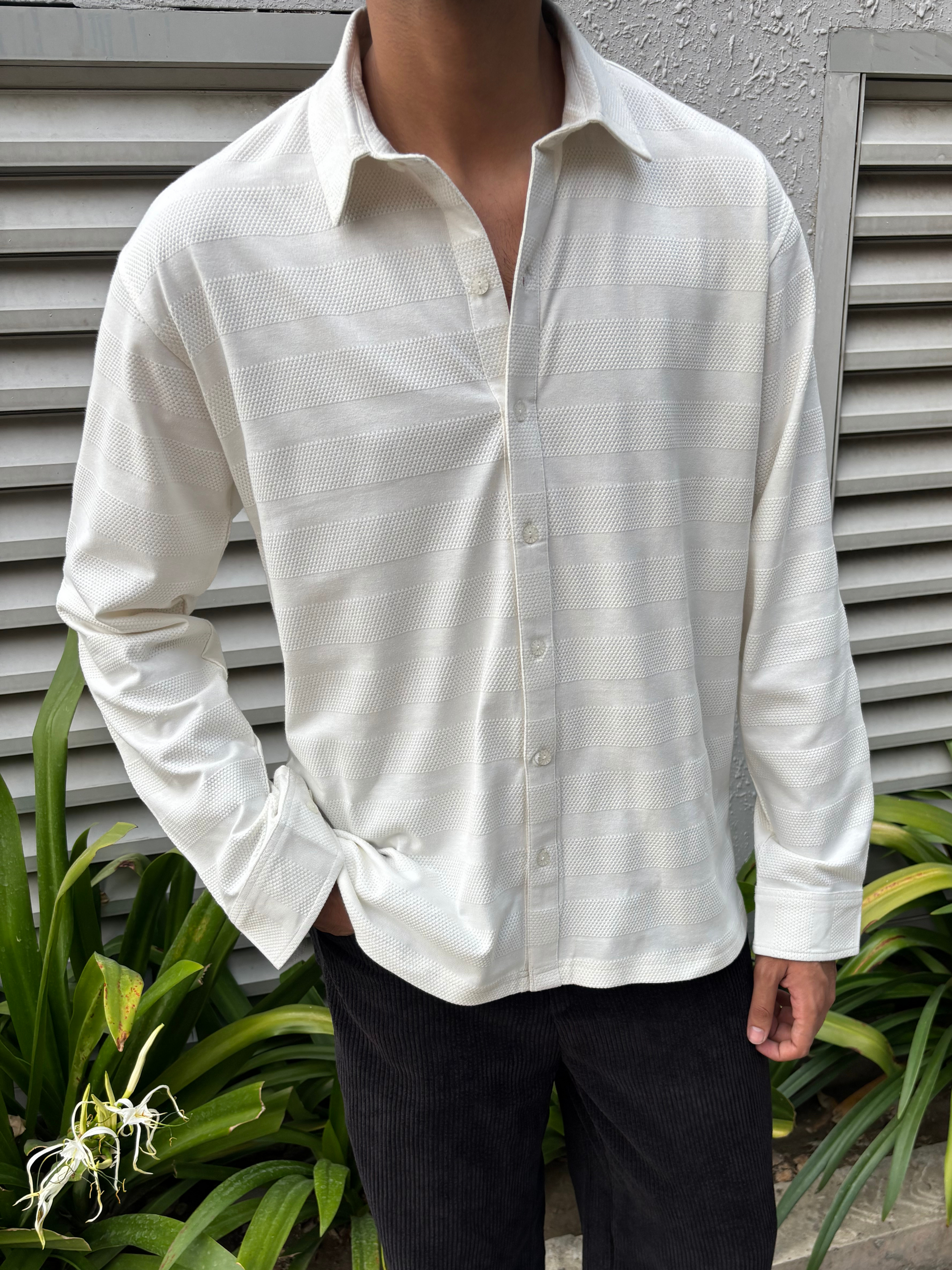 The Interlude Shirt White