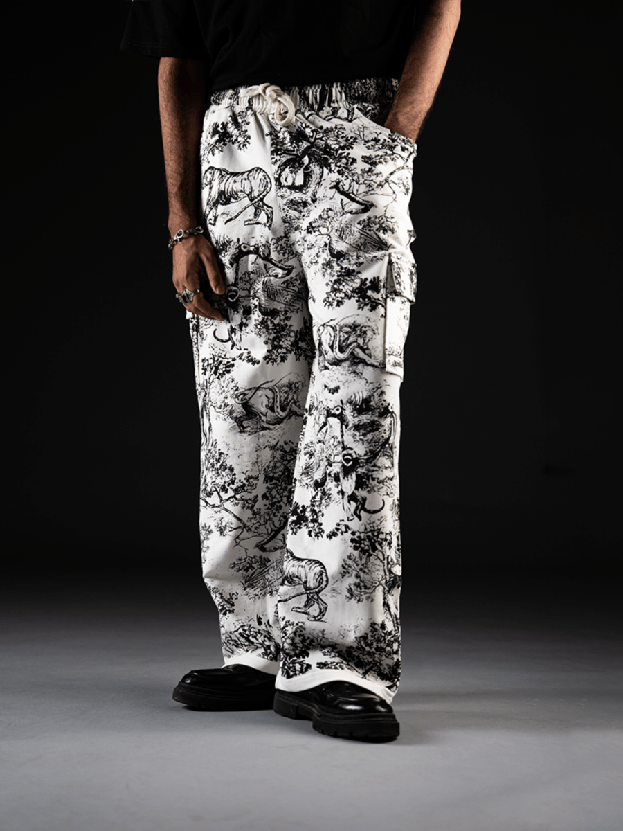Dreamscape Drawstring Pants - Sleek Thread