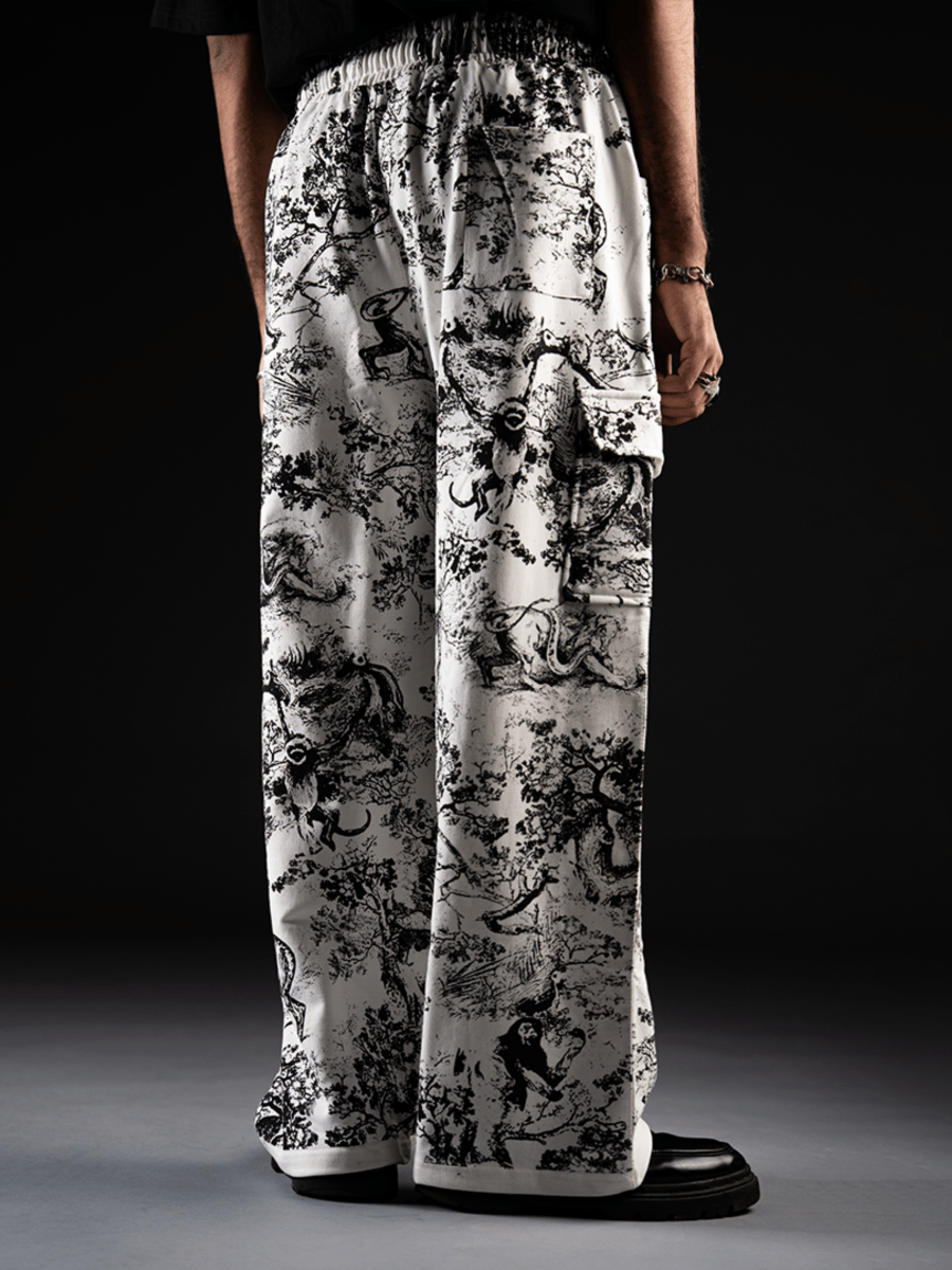 Dreamscape Drawstring Pants - Sleek Thread
