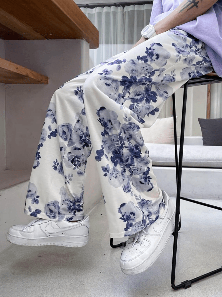 Floral Tone Denims - Sleek Thread