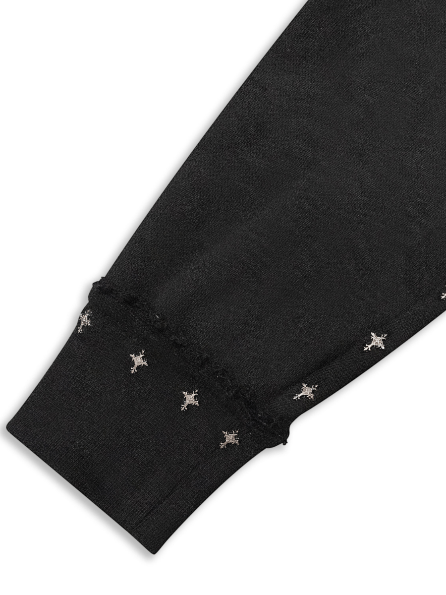Iron Faith Zip Up Hoodie - Sleek Thread
