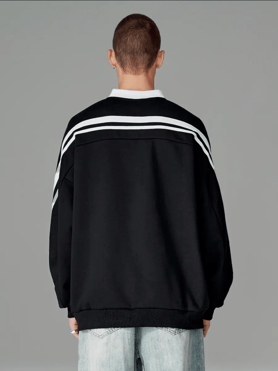 Noir Héritage Polo - Sleek Thread