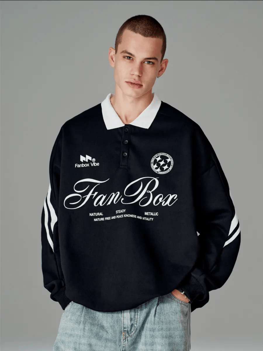 Noir Héritage Polo - Sleek Thread