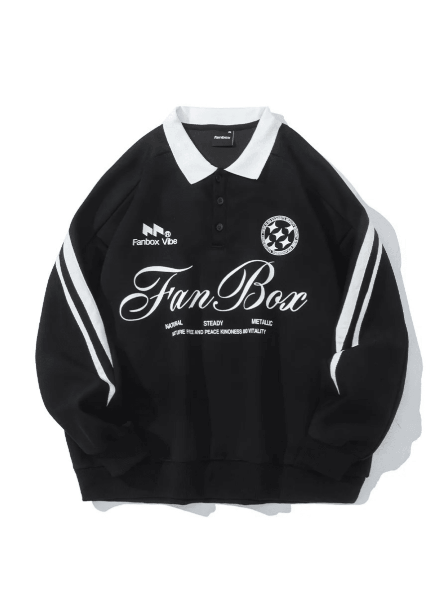 Noir Héritage Polo - Sleek Thread