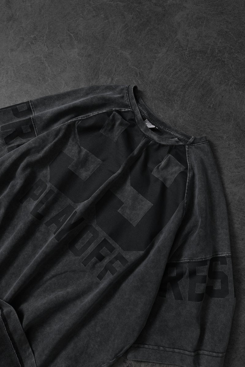 PlayOff Fade Tee - Grey - Sleek Thread