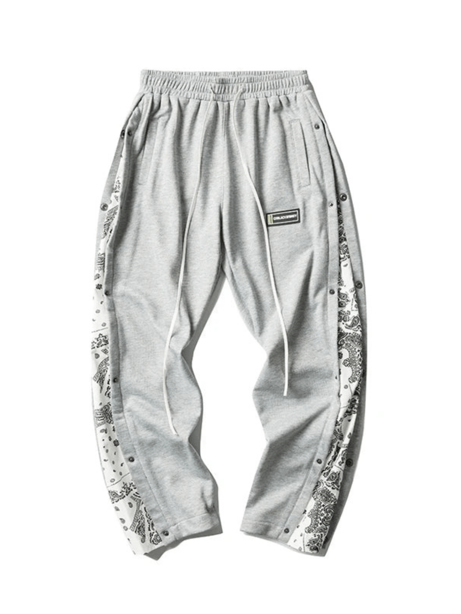 Street Snap Bandana Pants - Sleek Thread