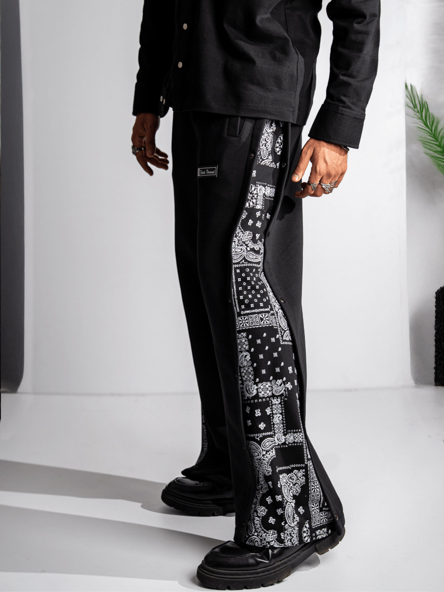 Street Snap Bandana Pants - Sleek Thread