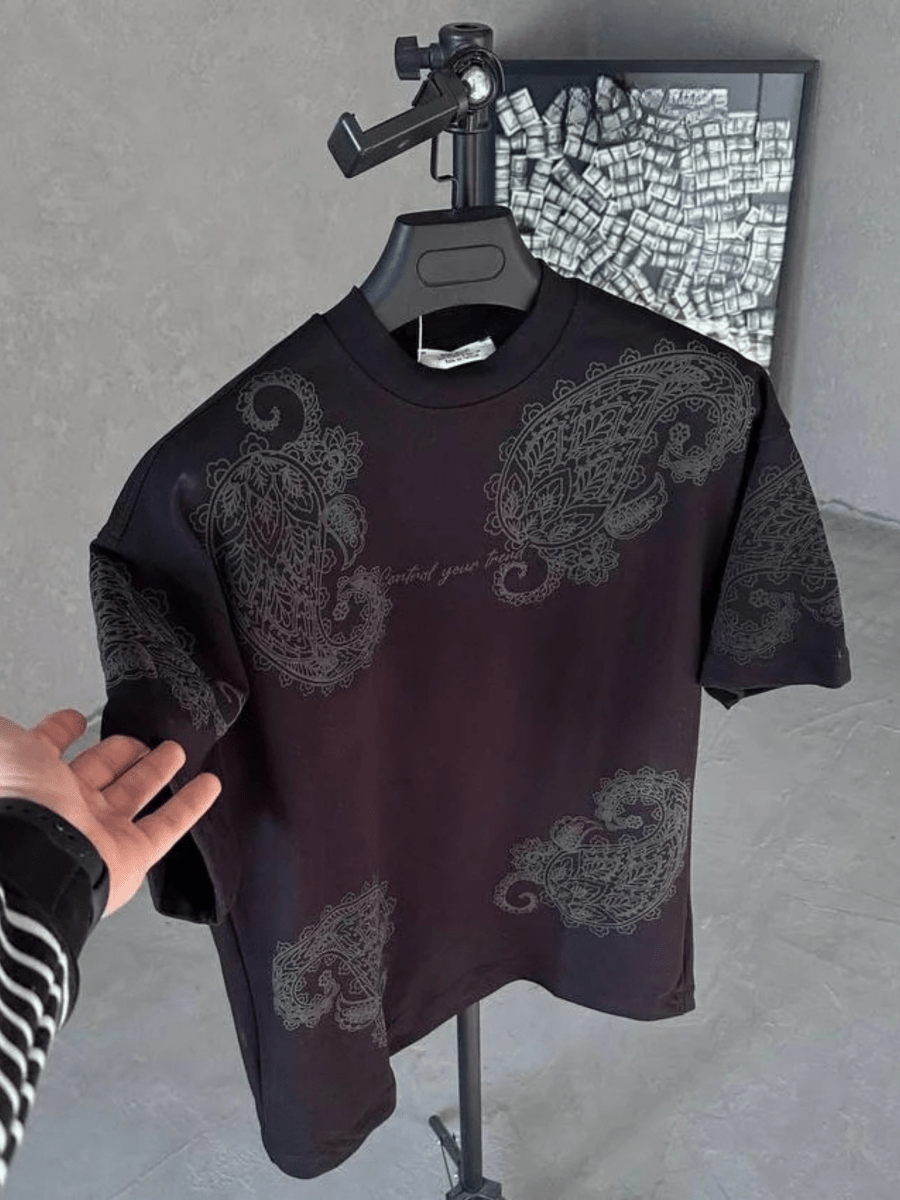 The Serene Bloom T-shirt - Sleek Thread