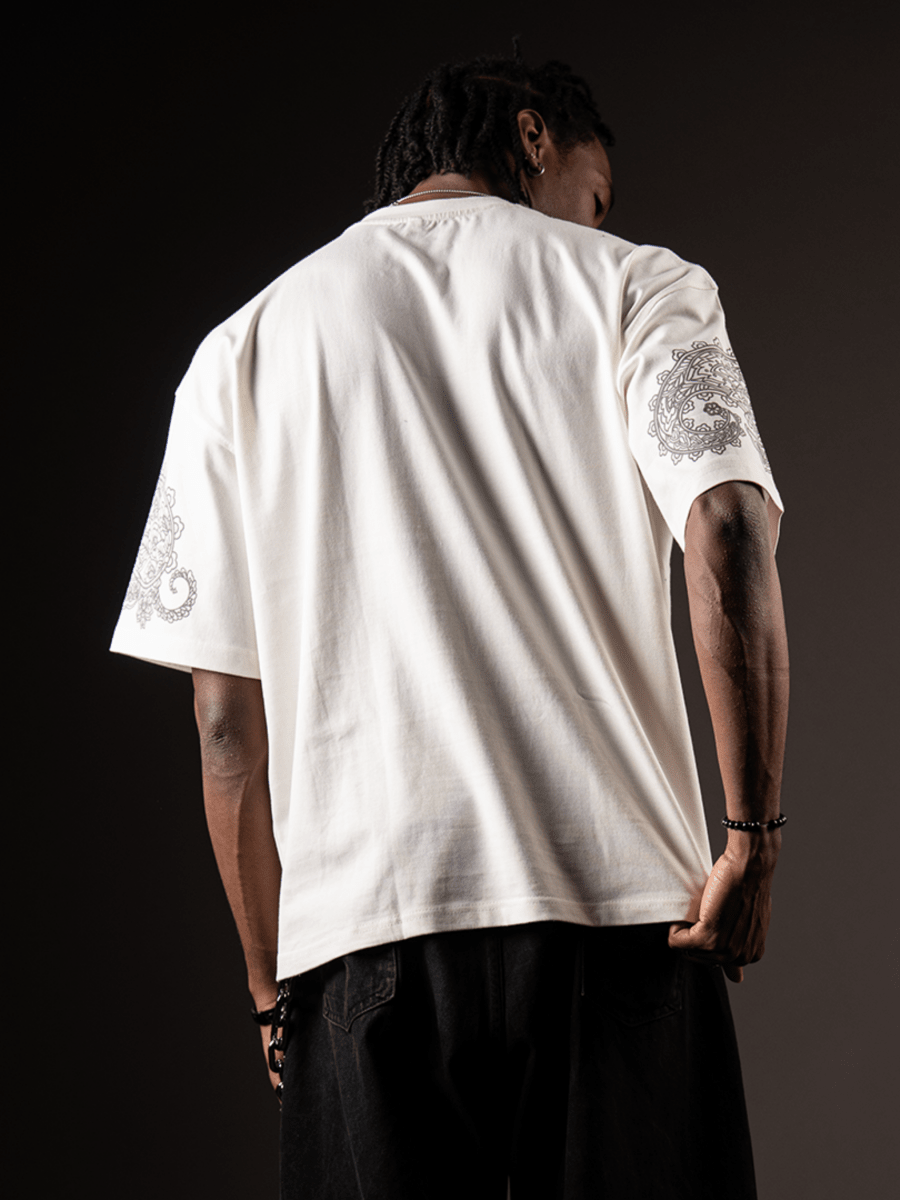 The Serene Bloom T-shirt - Sleek Thread