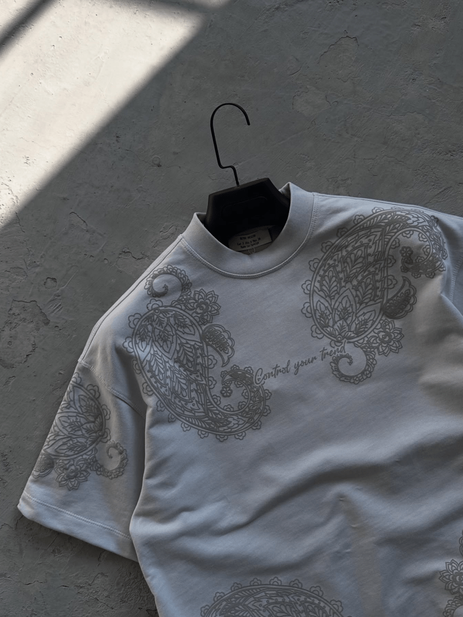 The Serene Bloom T-shirt - Sleek Thread