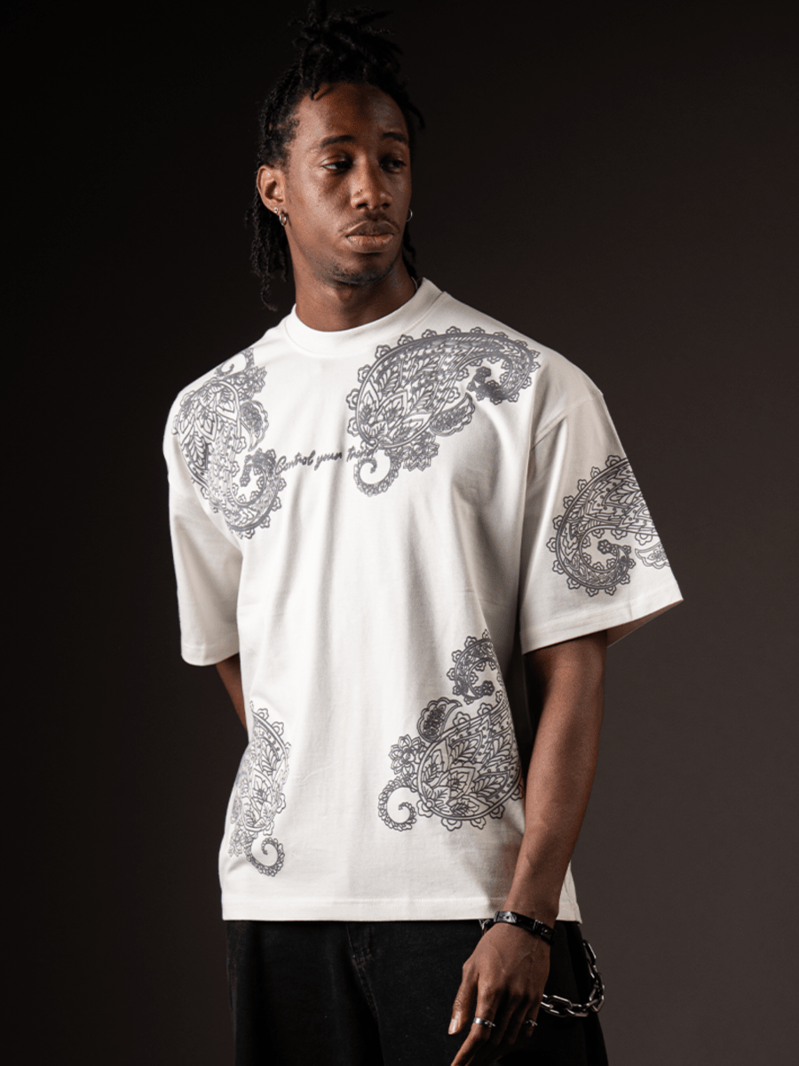 The Serene Bloom T-shirt - Sleek Thread