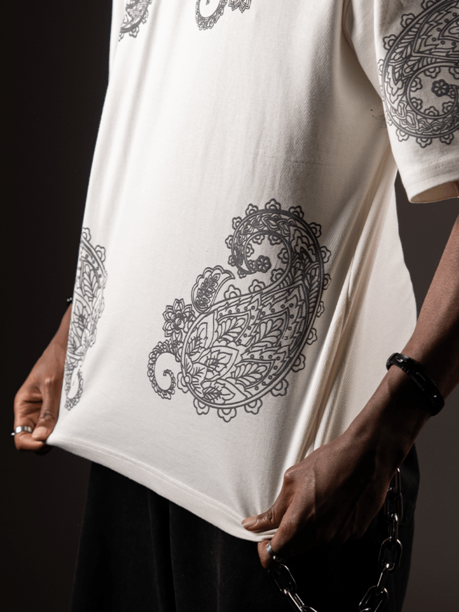 The Serene Bloom T-shirt - Sleek Thread