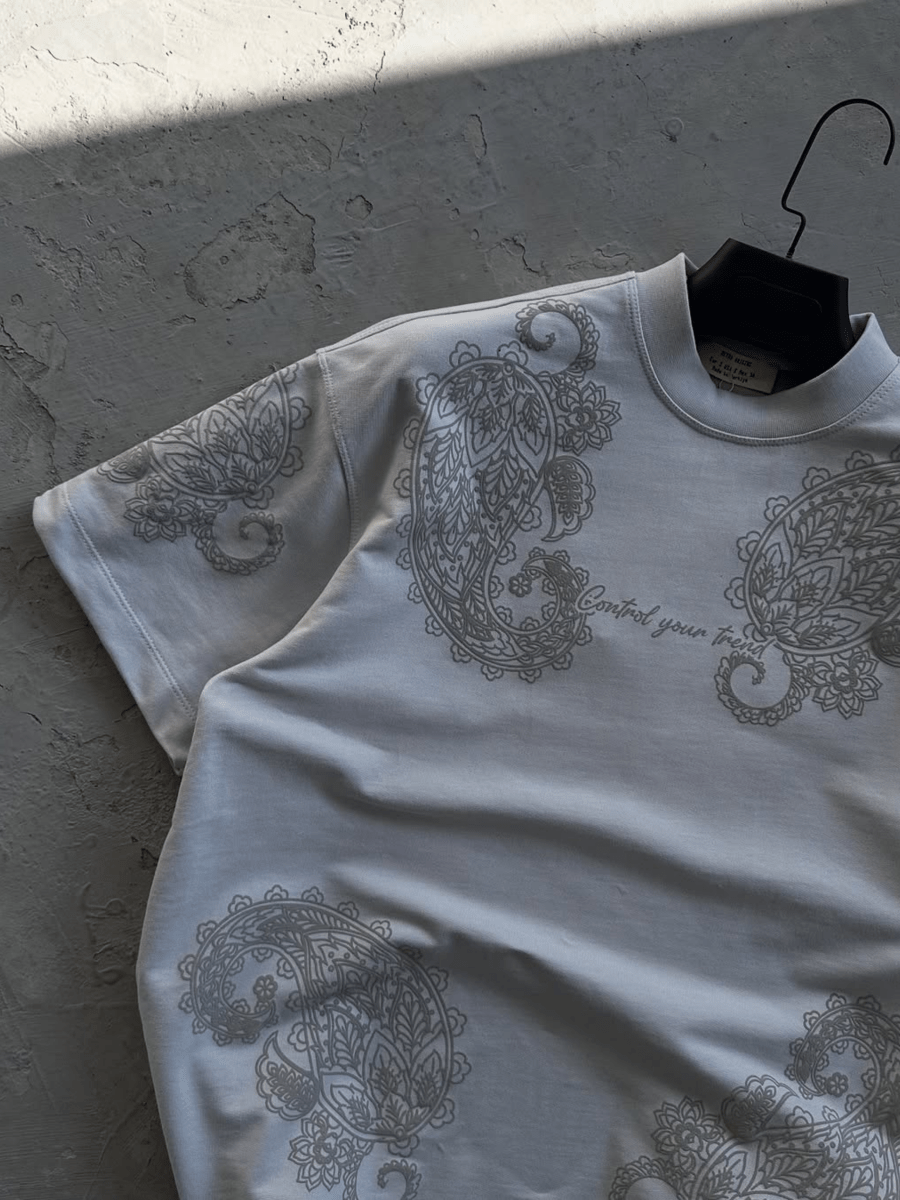 The Serene Bloom T-shirt - Sleek Thread