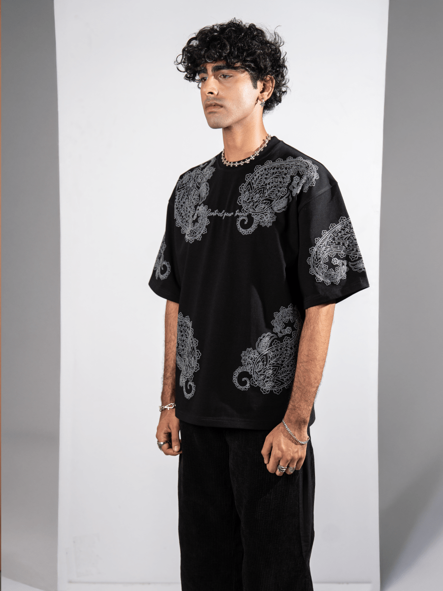 The Serene Bloom T-shirt - Sleek Thread