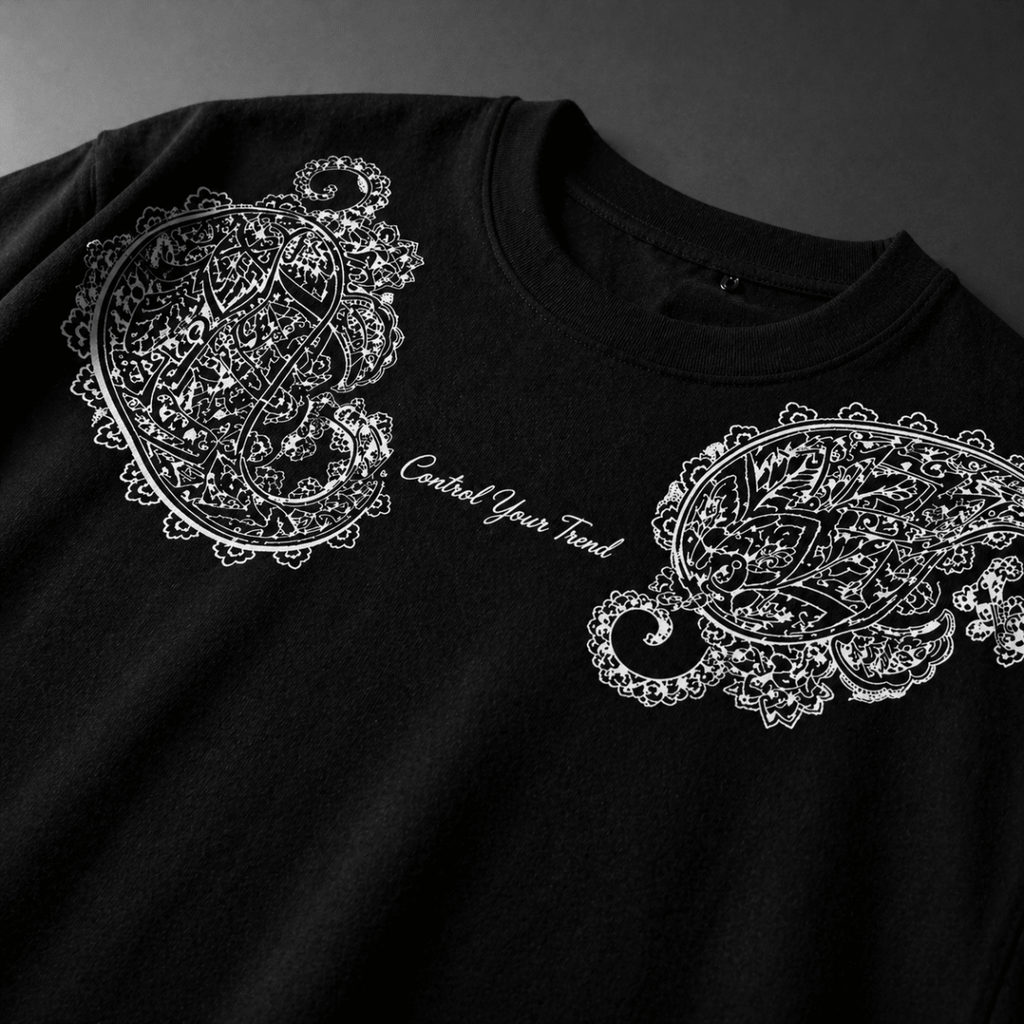 The Serene Bloom T-shirt V1 - Sleek Thread